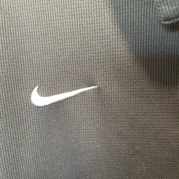 Nike Mens Dri-Fit Breathable Short Sleeve Polo size XXL Black White - Picture 4 of 6